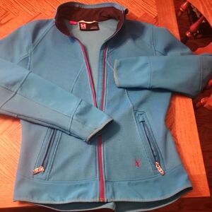 Spyder Teal Jacket with Magenta Trim
